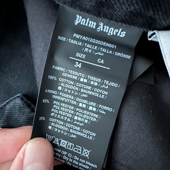 Palm Angels Skeleton Jeans - Picture 2 of 8